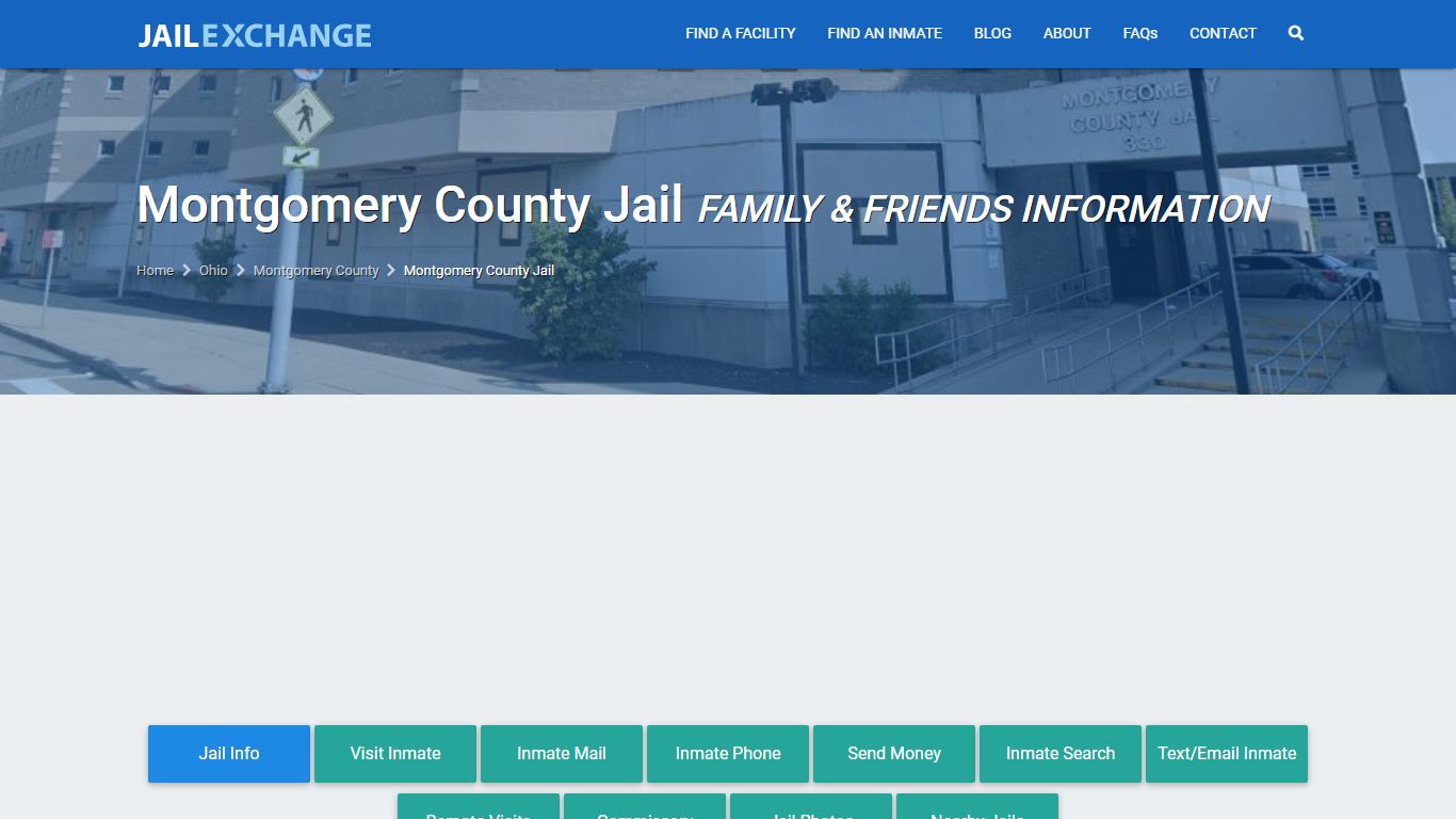 Montgomery County Jail OH | Booking, Visiting, Calls, Phone